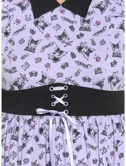 Flash Sale 👏 Kuromi Crystal Ball Lolita Lace 👗 Dress Plus Size 😍 -Cheap Sanrio Store 18636511 av3