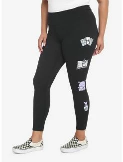 Best Sale ✔️ Kuromi Fortune Teller Leggings Plus Size 🔥