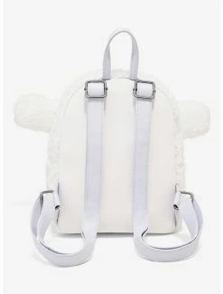 Cheapest 😍 Loungefly Cinnamoroll Fuzzy Mini 🎒 Backpack ✨ -Cheap Sanrio Store 18689600 av2