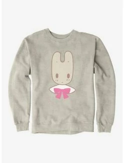 Cheapest 😉 Marron Cream Pink Bow Bunny Sweatshirt 💯 -Cheap Sanrio Store 18690332 hi