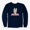 Hot Sale 🌟 Marron Cream Pink Bunny Sweatshirt ⌛