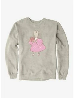 Coupon 🔔 Marron Cream Red Roses Sweatshirt 🎉 -Cheap Sanrio Store 18690556 hi