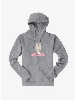 Coupon 💯 Marron Cream Pink Bunny Hoodie 🎁 -Cheap Sanrio Store 18690766 hi