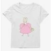 Cheap 🎉 Marron Cream Fashionista 👧 Girls T-Shirt Plus Size 😍 -Cheap Sanrio Store 18691052 hi