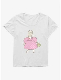 Cheap 🎉 Marron Cream Fashionista 👧 Girls T-Shirt Plus Size 😍