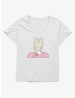 Brand new ❤️ Marron Cream Pink Bunny 👧 Girls T-Shirt Plus Size ⭐ -Cheap Sanrio Store 18691124 hi