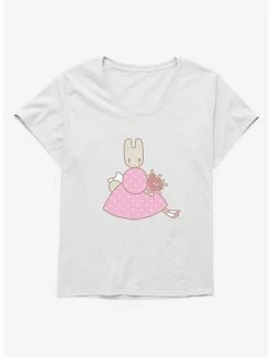 Budget 🥰 Marron Cream Pretty In Pink 👧 Girls T-Shirt Plus Size 😍 -Cheap Sanrio Store 18691196 hi