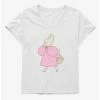 Cheap 💯 Marron Cream Taking A Stroll 👧 Girls T-Shirt Plus Size 🌟 -Cheap Sanrio Store 18691268 hi