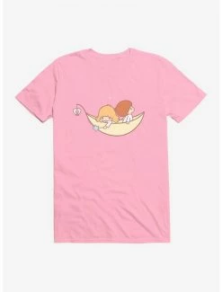 Budget ❤️ Little Twin Stars Galaxy Boat Ride T-Shirt 🛒 -Cheap Sanrio Store 18691953 hi