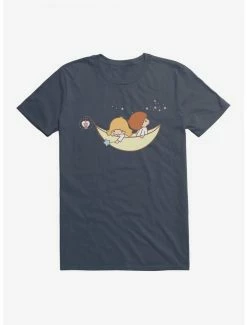 Budget ❤️ Little Twin Stars Galaxy Boat Ride T-Shirt 🛒 -Cheap Sanrio Store 18691971 hi