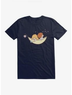 Budget ❤️ Little Twin Stars Galaxy Boat Ride T-Shirt 🛒 -Cheap Sanrio Store 18691989 hi