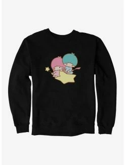 Best Sale 🎁 Little Twin Stars Flying Over Sweatshirt ⭐ -Cheap Sanrio Store 18692685 hi