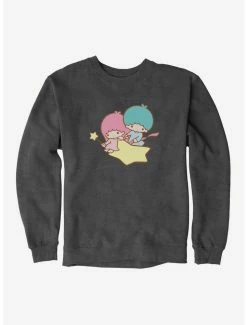 Best Sale 🎁 Little Twin Stars Flying Over Sweatshirt ⭐ -Cheap Sanrio Store 18692692 hi