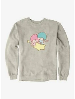 Best Sale 🎁 Little Twin Stars Flying Over Sweatshirt ⭐ -Cheap Sanrio Store 18692713 hi