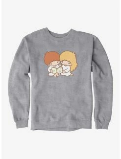 Hot Sale 🤩 Little Twin Stars Reading Time Sweatshirt 🌟 -Cheap Sanrio Store 18692839 hi