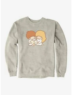 Hot Sale 🤩 Little Twin Stars Reading Time Sweatshirt 🌟 -Cheap Sanrio Store 18692853 hi