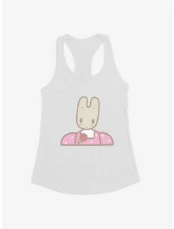 Best deal 😉 Marron Cream Pink Bunny 👧 Girls Tank 🤩 -Cheap Sanrio Store 18693486 hi