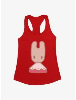 Discount ❤️ Marron Cream Portrait 👧 Girls Tank ⌛ -Cheap Sanrio Store 18693521 hi