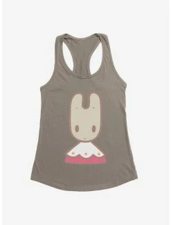 Discount ❤️ Marron Cream Portrait 👧 Girls Tank ⌛ -Cheap Sanrio Store 18693535 hi