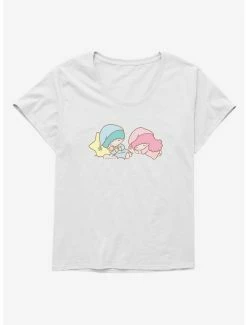 Best Sale 👍 Little Twin Stars Bed Time 👧 Girls T-Shirt Plus Size ⭐ -Cheap Sanrio Store 18695596 hi