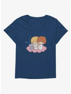 Best Pirce 😍 Little Twin Stars Cloud Ride 👧 Girls T-Shirt Plus Size 🤩 -Cheap Sanrio Store 18696595 hi