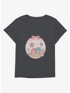 Budget 🔥 Little Twin Stars Cozy Home 👧 Girls T-Shirt Plus Size 🎁