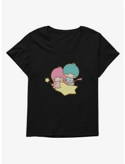 Top 10 ❤️ Little Twin Stars Flying Over 👧 Girls T-Shirt Plus Size 👍 -Cheap Sanrio Store 18696649 hi