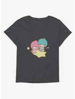 Top 10 ❤️ Little Twin Stars Flying Over 👧 Girls T-Shirt Plus Size 👍 -Cheap Sanrio Store 18696658 hi