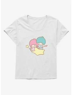 Top 10 ❤️ Little Twin Stars Flying Over 👧 Girls T-Shirt Plus Size 👍 -Cheap Sanrio Store 18696676 hi