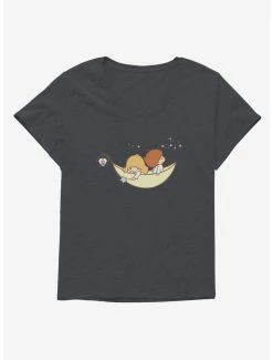 Cheapest ✨ Little Twin Stars Galaxy Boat Ride 👧 Girls T-Shirt Plus Size 🔔 -Cheap Sanrio Store 18696694 hi