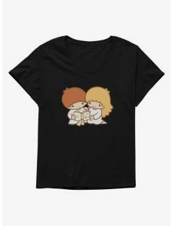 Coupon 👏 Little Twin Stars Reading Time 👧 Girls T-Shirt Plus Size ✨ -Cheap Sanrio Store 18696793 hi