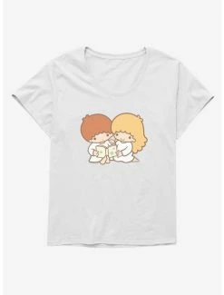 Coupon 👏 Little Twin Stars Reading Time 👧 Girls T-Shirt Plus Size ✨ -Cheap Sanrio Store 18696820 hi