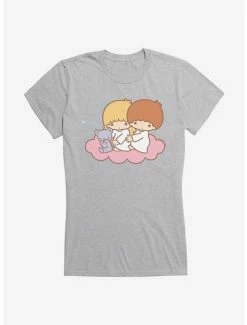 Cheapest 😉 Little Twin Stars Cloud Ride 👧 Girls T-Shirt 🛒 -Cheap Sanrio Store 18697125 hi 1