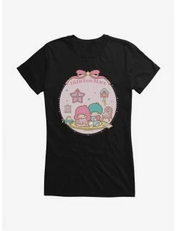 Flash Sale 🔔 Little Twin Stars Cozy Home 👧 Girls T-Shirt ⭐ -Cheap Sanrio Store 18697146 hi