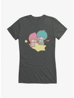 Promo 🌟 Little Twin Stars Flying Over 👧 Girls T-Shirt 🥰 -Cheap Sanrio Store 18697195 hi