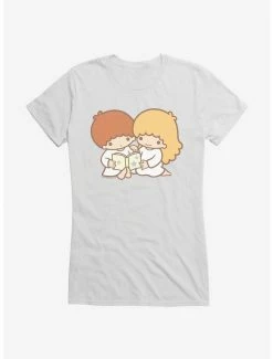 Cheap ⌛ Little Twin Stars Reading Time 👧 Girls T-Shirt 👍 -Cheap Sanrio Store 18697391 hi