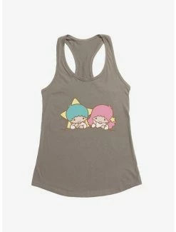 Best Pirce 🤩 Little Twin Stars All Snuggles 👧 Girls Tank ⌛