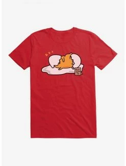 Budget 😍 Gudetama Don't Wake Me Up T-Shirt ❤️ -Cheap Sanrio Store 18712358 hi