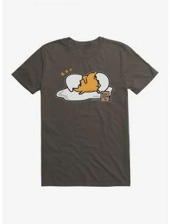 Budget 😍 Gudetama Don't Wake Me Up T-Shirt ❤️ -Cheap Sanrio Store 18712376 hi