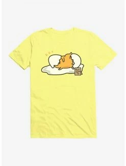 Budget 😍 Gudetama Don't Wake Me Up T-Shirt ❤️ -Cheap Sanrio Store 18712394 hi