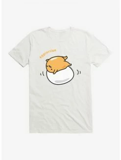 Outlet 🌟 Gudetama Eggcercise T-Shirt 😍 -Cheap Sanrio Store 18712484 hi