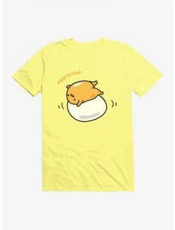 Outlet 🌟 Gudetama Eggcercise T-Shirt 😍 -Cheap Sanrio Store 18712493 hi