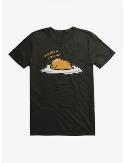New 🤩 Gudetama Everyday Is A Lazy Day T-Shirt 👍 -Cheap Sanrio Store 18712502 hi