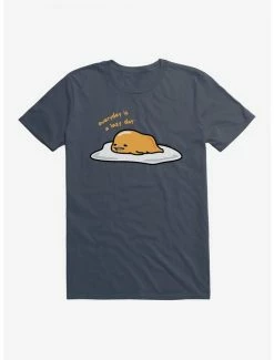 New 🤩 Gudetama Everyday Is A Lazy Day T-Shirt 👍 -Cheap Sanrio Store 18712529 hi