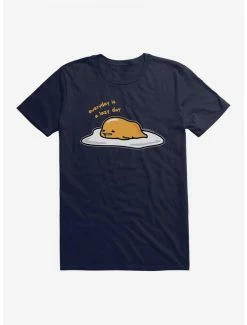New 🤩 Gudetama Everyday Is A Lazy Day T-Shirt 👍 -Cheap Sanrio Store 18712547 hi