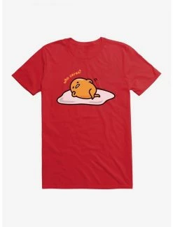 Outlet 😀 Gudetama Who Cares? T-Shirt 👏 -Cheap Sanrio Store 18713150 hi