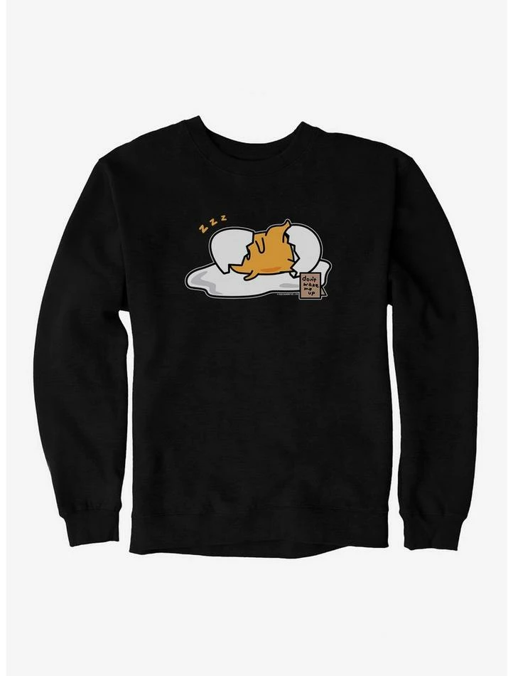 Discount ❤️ Gudetama Don't Wake Me Up Sweatshirt ⌛ 4 Discount ❤️ Gudetama Don't Wake Me Up Sweatshirt ⌛ - Image 2