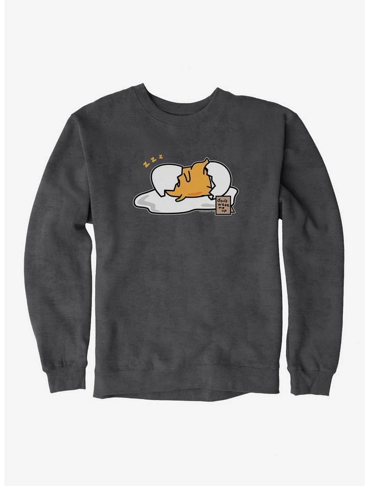 Discount ❤️ Gudetama Don't Wake Me Up Sweatshirt ⌛ 3 Discount ❤️ Gudetama Don't Wake Me Up Sweatshirt ⌛