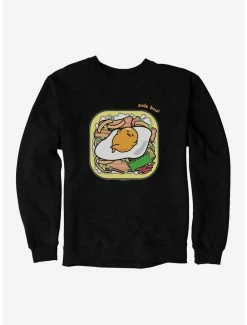 Flash Sale ❤️ Gudetama Gude Bowl Sweatshirt 🎉 -Cheap Sanrio Store 18714498 hi 1