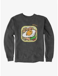 Flash Sale ❤️ Gudetama Gude Bowl Sweatshirt 🎉 -Cheap Sanrio Store 18714505 hi